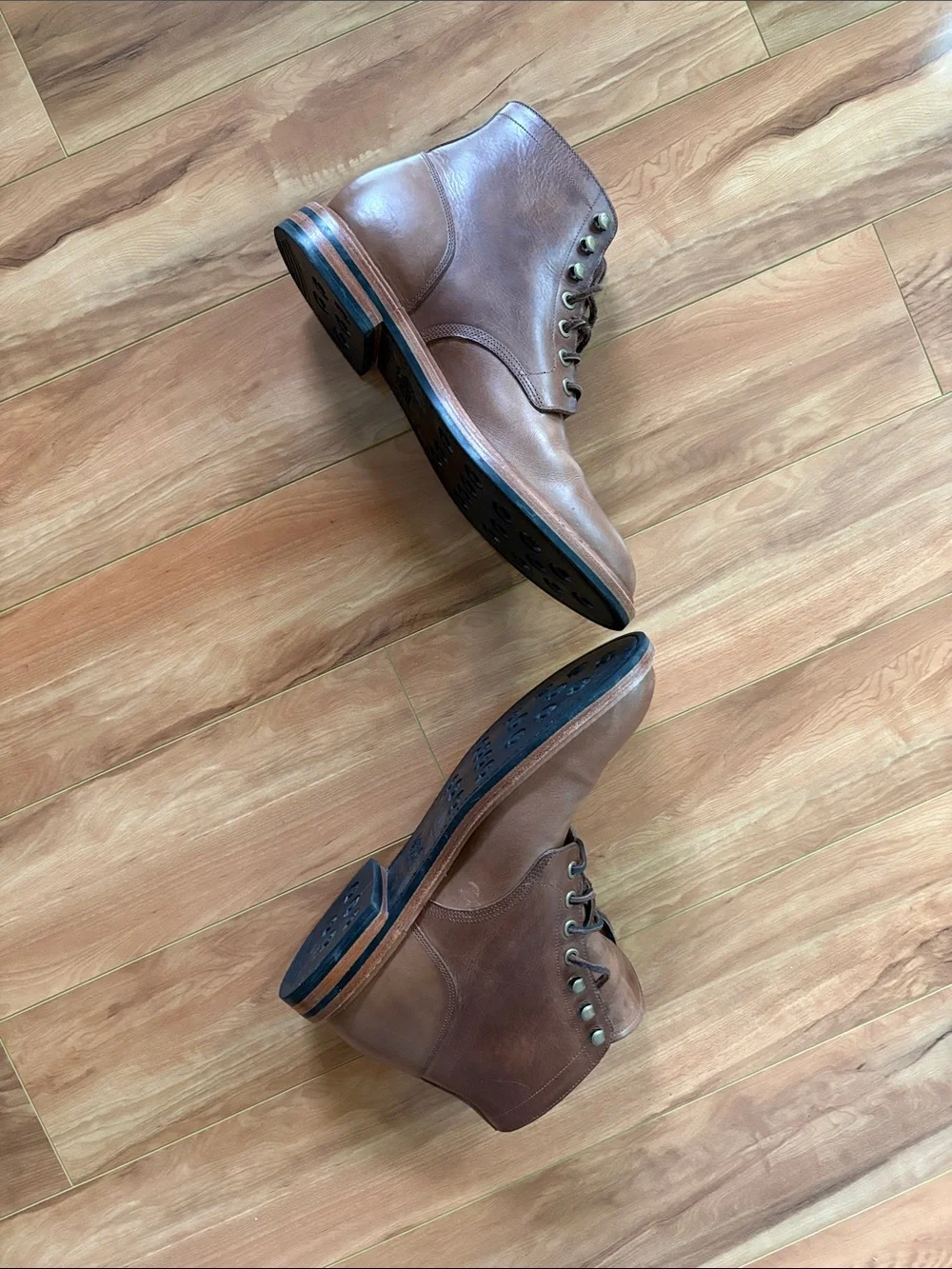 Men's Grant Stone Diesel Leather Boots - Dune Chromexcel 10.5 D